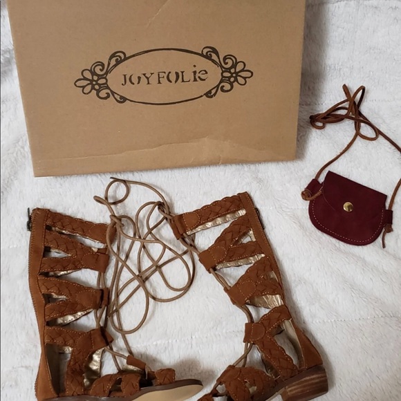 joyfolie gladiator sandals